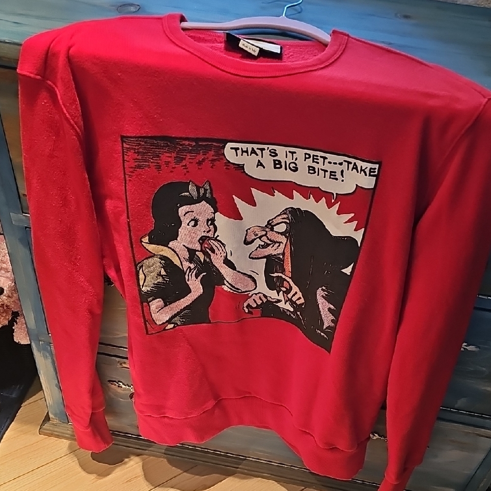 Gucci Red Graphic Sweatshirt